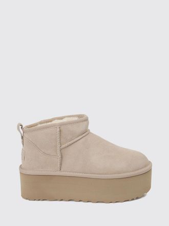 UGG Stivali Classic Ultra Mini Platform in pelle scamosciata