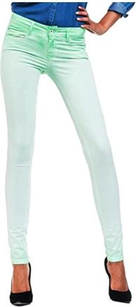 Salsa Groene Comfort Colette Skinny Jeans - Dames - Skinny Jeans - Groen - W31 L32 - Katoen - Jeans