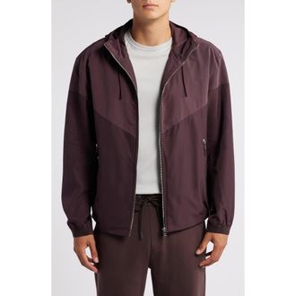 BOSS Cireno Hooded Jacket in Burgundy at Nordstrom Rack, Size 42 - R