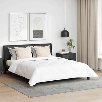 vidaXL Piumone Altro Con Cuscino 3 Pcs Bianco 260 X 220 Cm Microfibra - Vidaxl