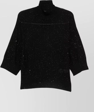 Fabiana Filippi wool turtleneck sweatshirt