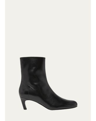 Proenza Schouler 60mm Uma Leather Ankle Boots