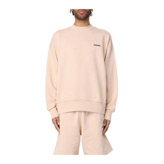Barrow Barrow, Heren, Sweatshirts & Hoodies, Beige, Maat: S Katoen