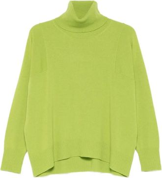 Roberto Collina Green Highneck Sweater
