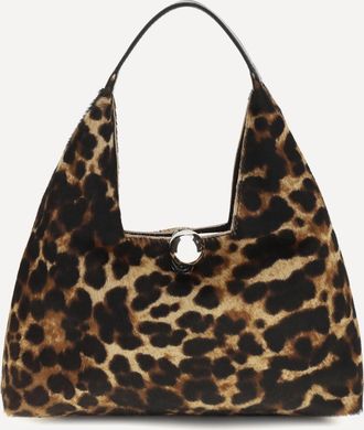 Marni Small Trapeze leopard Handbag Female UNI