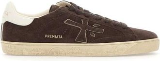 Premiata Steven Sneakers - Heren - Sneakers - Bruin - 42 EU - Katoen - Schoenen