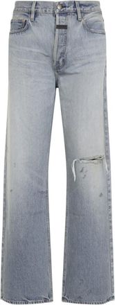Fear of God Blue Straight Jeans
