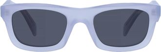 Prada Grey Rectangular Ladies Sunglasses PR C06S 22G08Z 50