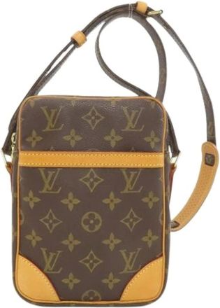 Louis Vuitton Pre-owned Cross Body Bags, female, Brown, Size: ONE SIZE Pre-owned Danube Shoulder Bag