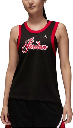 Nike (WMNS) Nike Jordan basketball jersey Black/Red DZ3370-010