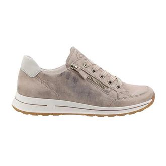 Ara Schoenen, Dames, Grijs, 38 1/2 EU, Leer, Osaka 2.0 Sneakers