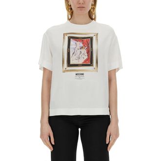 Moschino T-shirt - female - Moschino - T-Shirts - White - M - Tops