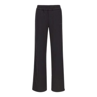 Off-white Dames, Broeken, Zwart, Maat: S Satijn