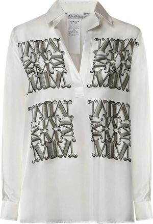 Max Mara Dames, Blouses & Shirts, Veelkleurig, Maat: M