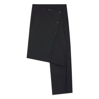 Courr&egrave;ges Oblique Midi Skirt
