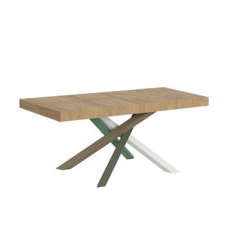 Itamoby Itamoby - Tavolo Da Pranzo Allungabile - Volantis Premium - Dimensioni: 140x90/244 - Colore: Quercia Natura - Telaio: 4/a