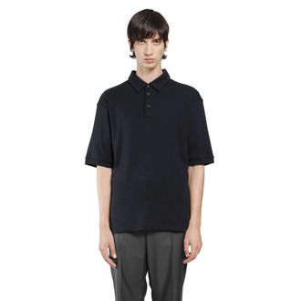 Giorgio Armani Pure Cashmere Interlock Polo Shirt
