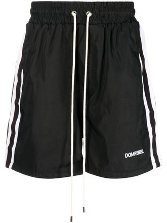 DOMREBEL Shorts sportivi con coulisse Basketball - Nero