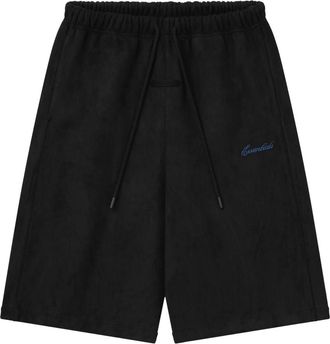 Fear of God Suede Fleece Signature Relaxed Short W/ Piping Black RW01444-0152