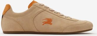 Burberry Suede Knight Runner Sneakers