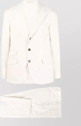 Brunello Cucinelli suit slim fit notch lapels