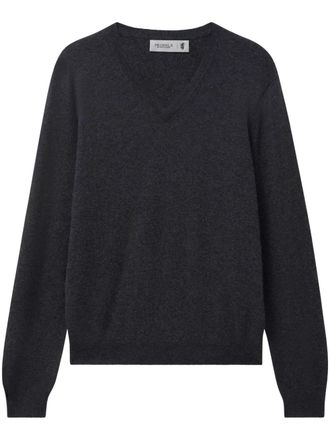 Pringle Of Scotland V-neck cashmere jumper - men - Cashmere - M - Grey