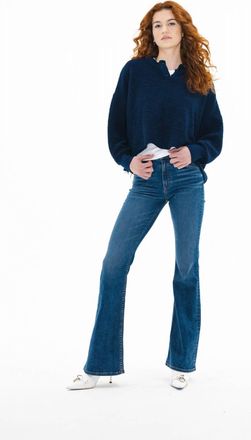 ASKK NY Flare-Cut Bond Street Jeans In Saturated Paris Wash