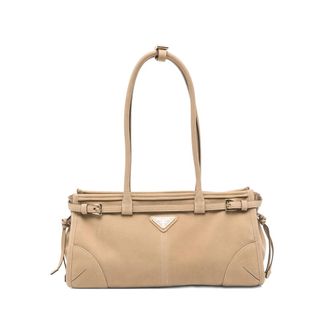 Prada Medium Bonnie Logo-plaque Shoulder Bag