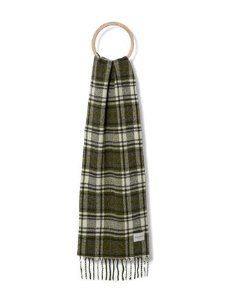 Marc O'Polo checked scarf - Groen