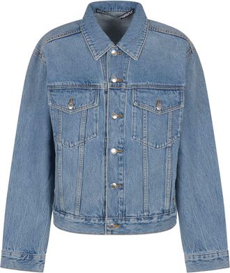 Alexander Wang Denim trucker jack - Blauw