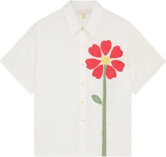 Mira Mikati Camicia con ricamo - Bianco