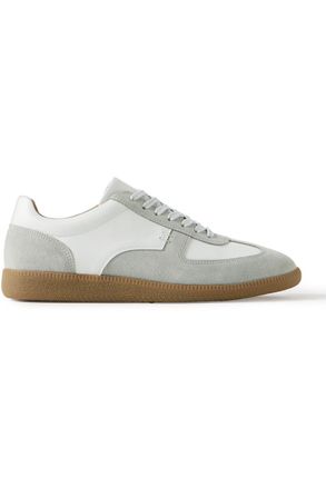 Mr P. Ansel Suede and Leather Sneakers