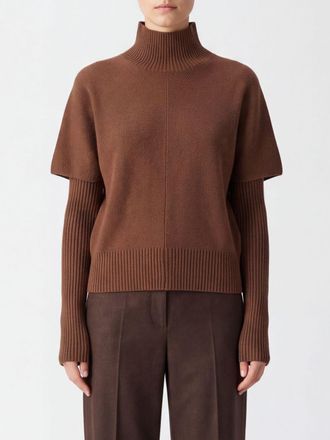 Federica Tosi Dolcevita in misto lana e cashmere con bordi a costine