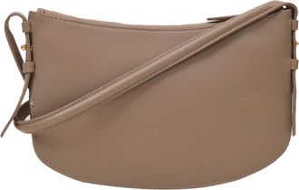 A.P.C. Pre-owned Womens Clutch Aiko Bak Sandy Taupe Shoulder & Hobo Bags - Brown Leather - One Size