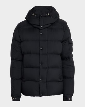 Moncler Men & apos;s Maya Hooded Short Down Puffer Jacket
