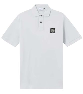 Stone Island Light Blue Logo T-Shirt