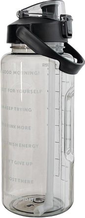 OEM Botella De Agua Deportiva De 2000 Ml Con Marcas De Tiempo, Gran Capacidad, Vaso Exterior, Fuente De Agua Para Fitness