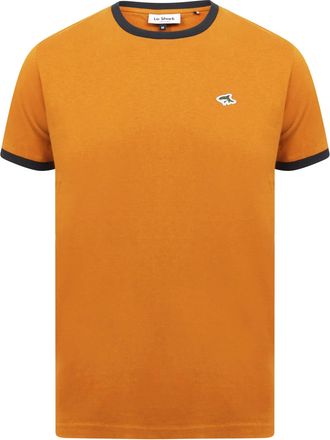 Le Shark Maryon 2 Crew Neck T-Shirt in Buckthorn Brown S