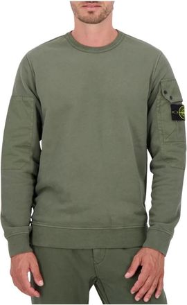 Stone Island Hombre, Sudaderas, Verde, Talla: S