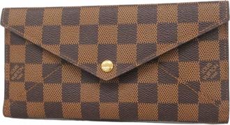 Louis Vuitton Ebene Long Wallet (Bi-Fold) (Pre-Owned)