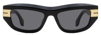 Palm Angels PERI10E Cat-Eye Acetate Sunglasses - Black
