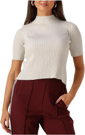 Access Fashion D54-8046 Turtleneck - Dames - Coltruien - Beige - M/L - Polyester - Truien & Vesten