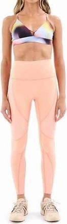 P.E Nation Womens Free Play Legging In Cantalope