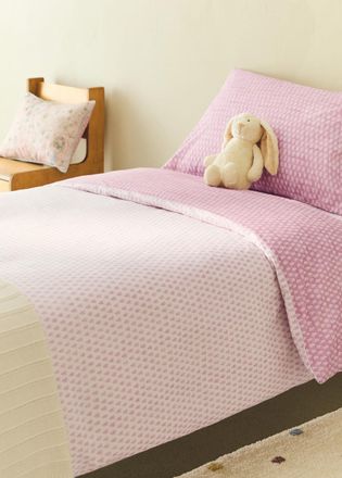 Mango Copripiumino bimbo/a percalle di cotone mini fiore letto 90 cm rosa - Home - Letto 90 cm - MANGO HOME