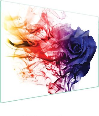 OEM Placa Protectora De Vidrio Para Estufa 70x52 Rosa