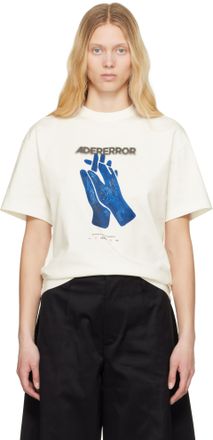 Ader Error: White Printed T-Shirts now at $100.00+ | Stylight