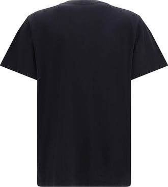 Ganni Womens Strawberry Cotton T-Shirt Phantom T-Shirts And Polos