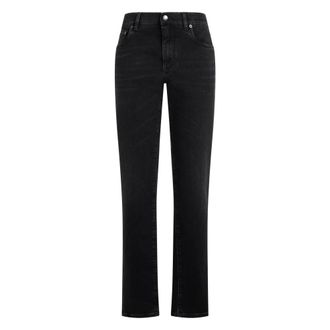 Dolce & Gabbana Heren, Jeans, Zwart, Maat: XL Katoen