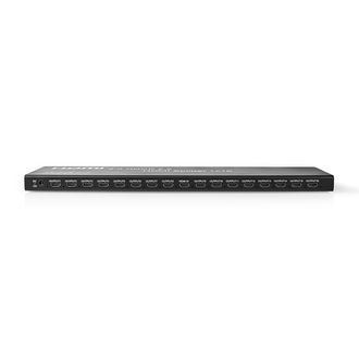 Nedis Divisor Hdmi 16 Puertos Entrada Hdmi Usb-a Hembra / 16 Salidas Hdmi 4k A 60 Hz 18 Gbps Metal Antracita
