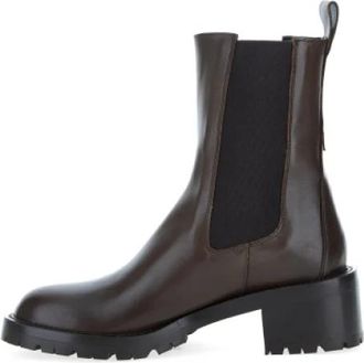 Guglielmo Rotta Tronchetto - Dames - Chelseaboots - Bruin - 35 EU - Leer - Schoenen